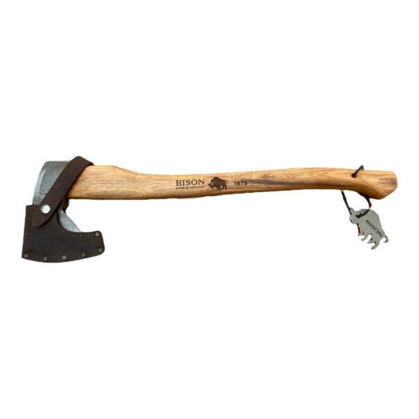 Bison 1879 Oberharzer Felling Axe 600mm - 800g full length with cover