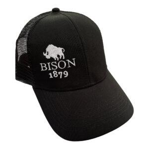 Bison 1879 Organic Cotton Trucker Cap Black