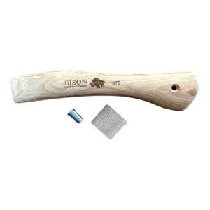 Bison 1879 Trekking Hatchet 250mm - Hickory Handle & Wedges