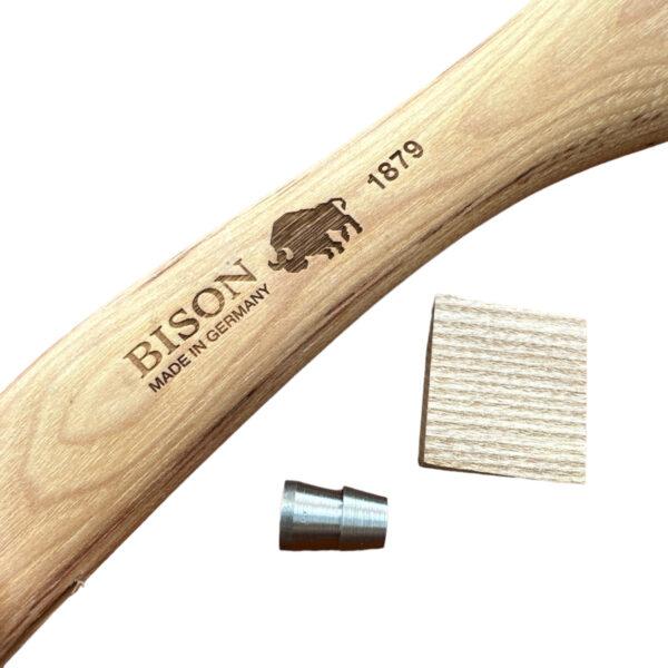 Bison 1879 Trekking Hatchet 250mm - Hickory Handle & Wedges