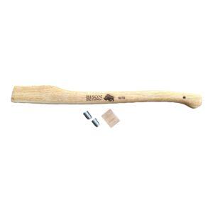 Bison 1879 Oberharzer Axe 600mm - Hickory Handle & Wedges
