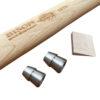 Bison 1879 Splitting Hammer Maul 850mm - Hickory Handle & Wedges 2