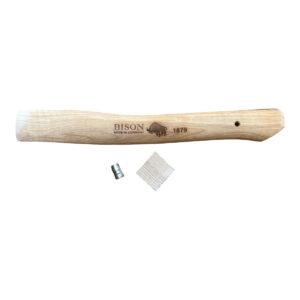 Bison 1879 Hunters Hatchet 330mm - Hickory Handle & Wedges