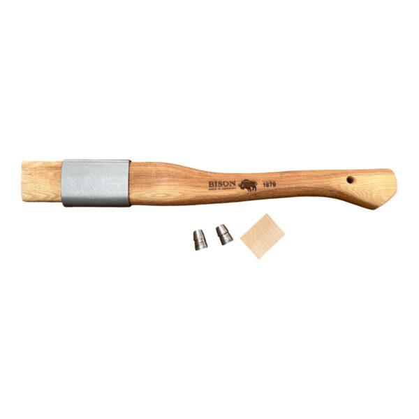 Bison 1879 Splitting Hatchet 500mm - Hickory Handle & Wedges
