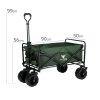 Bull All Terrain Folding Outdoor Trolley / Wagon - Green Size