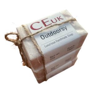 CEuk Outdoorsy Natural Soap 50g Pack of 3