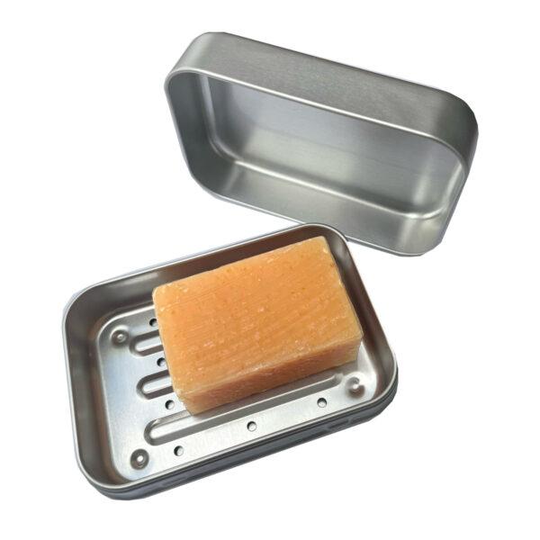 CEuk Outdoorsy Natural Soap 50g & Metal Tin