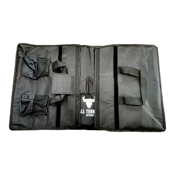 Bull All Terrain Wagon Trolley Replacement Canvas & Cover - Black