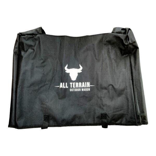 Bull All Terrain Wagon Trolley Replacement Canvas & Cover - Black 2