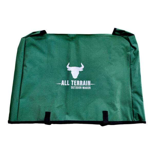 Bull All Terrain Wagon Trolley Replacement Canvas & Cover - Green 2