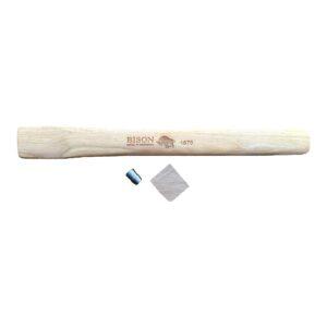 Bison 1879 Wurfbeil Throwing Axe 400mm - Hickory Handle & Wedges