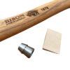 Bison 1879 Outdoor Hatchet 380mm - Hickory Handle & Wedges 2