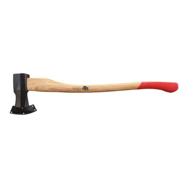 Bison G-Line Splitting Axe 800mm - 2kg full length with cover
