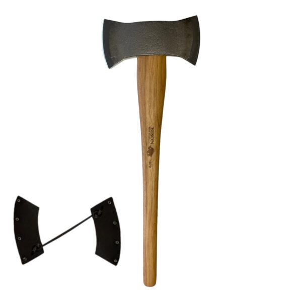 Bison 1879 Double Bit Axe 750mm - 1.6kg cover off