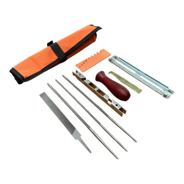 CEuk Chainsaw Universal File Sharpening Kit components