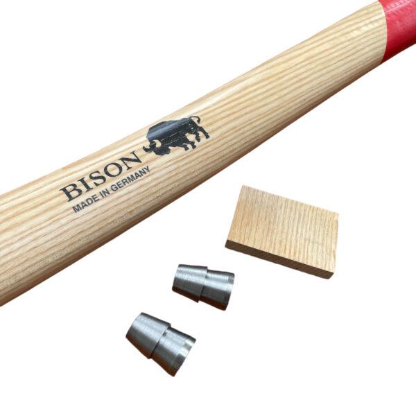 Bison G-Line Universal Axe 700mm - Ash Handle & Wedges 2