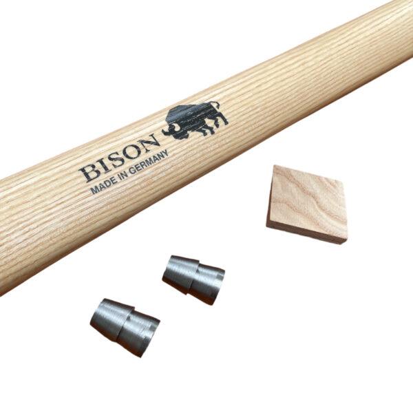 Bison G-Line Splitting Hammer Maul 850mm - Ash Handle & Wedges 2