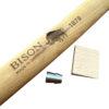 Bison 1879 Hookaroon Sappie Hook 800mm - Hickory Handle & Wedges 2