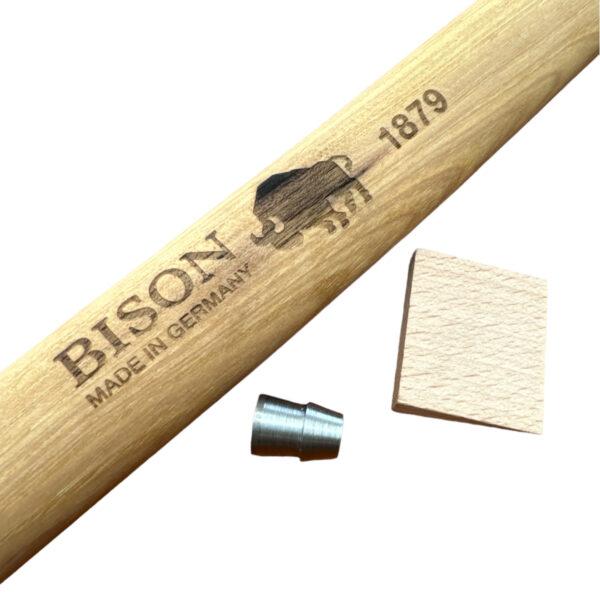 Bison 1879 Hookaroon Sappie Hook 800mm - Hickory Handle & Wedges 2