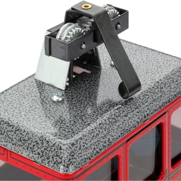Kovap Wind-Up Metal Cable Car Red top