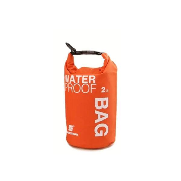 CEuk Luckstone Heavy Duty Waterproof Dry Bag 2L Volume Orange
