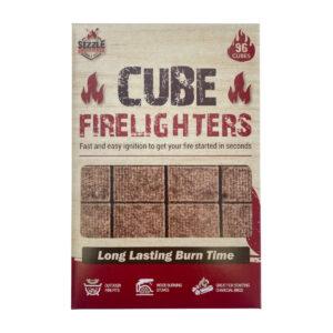 CEuk Sizzle Britannia Cube Firelighters 96 Cubes