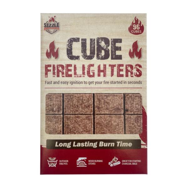 CEuk Sizzle Britannia Cube Firelighters 96 Cubes