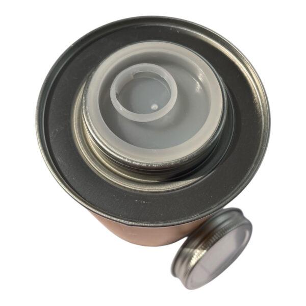 CEuk Coffee and Adventure Tin Lid