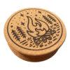 CEuk Cork Coaster Set of 6 Stacked