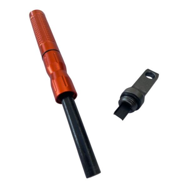 CEuk Flint and Steel Fire Starter Stick - Orange - Image 3